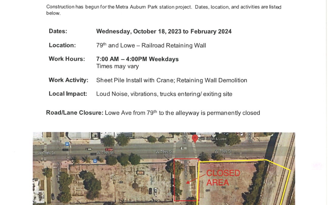 CONSTRUCTION ACTIVITY NOTICE