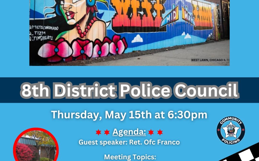 8th District police Council Community Meeting.