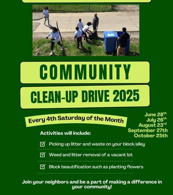 COMMUNITY CLEAN-UP DRIVE 2025